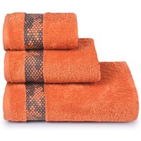 Полотенце махровое Element,70х130, цвет оранжевый