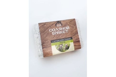 Соляной брикет с алтайскими травами Пихта, 1,35 кг